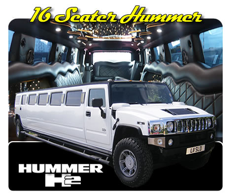 Hummer H2 16 Seater