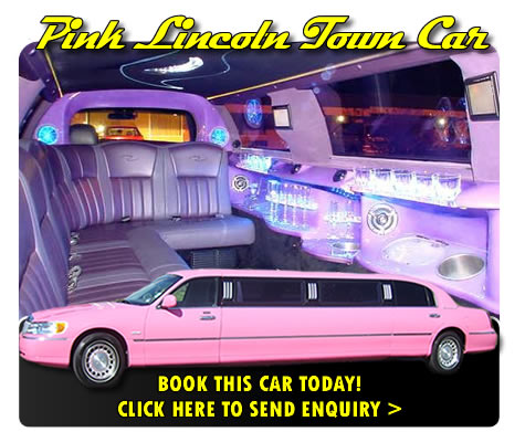 8 Seater Pink Limo