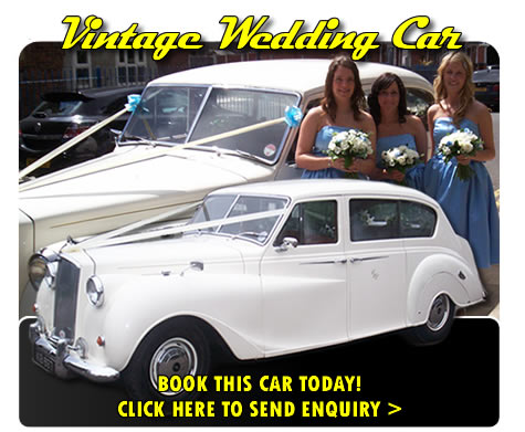 Vintage Wedding Car